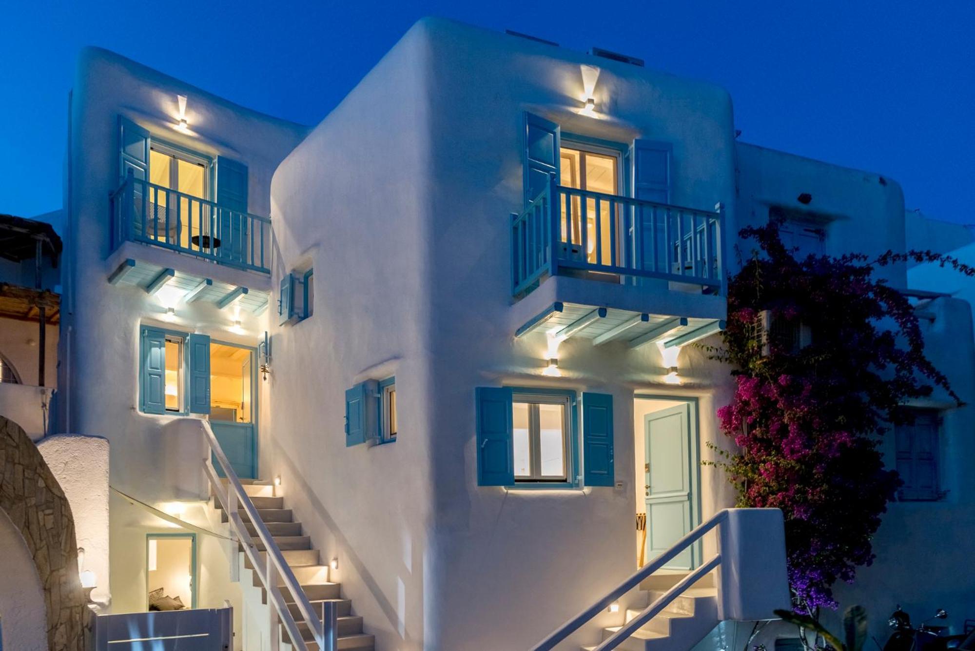 Mykonian Mews Luxury Suites Psarou  Exteriér fotografie