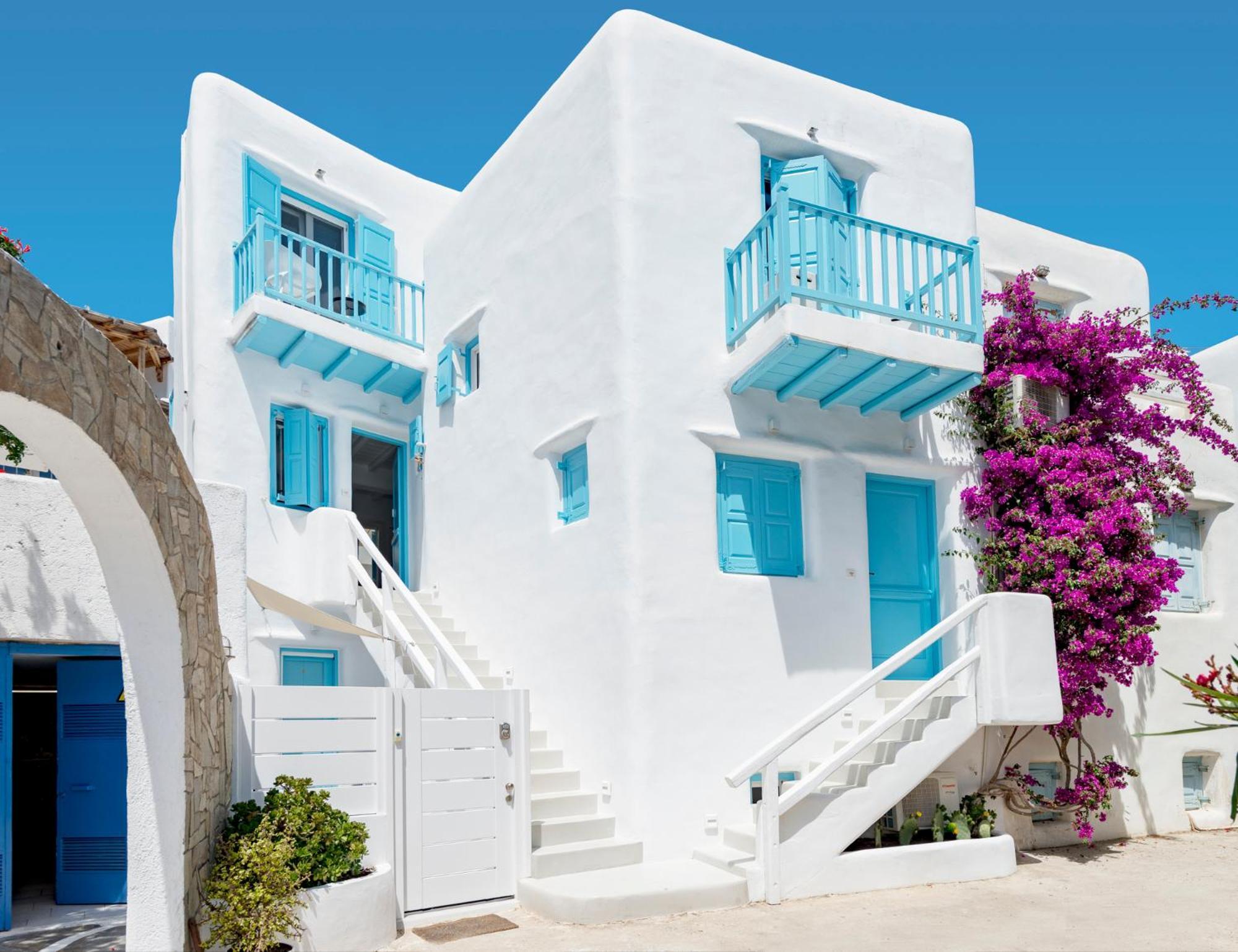 Mykonian Mews Luxury Suites Psarou  Exteriér fotografie
